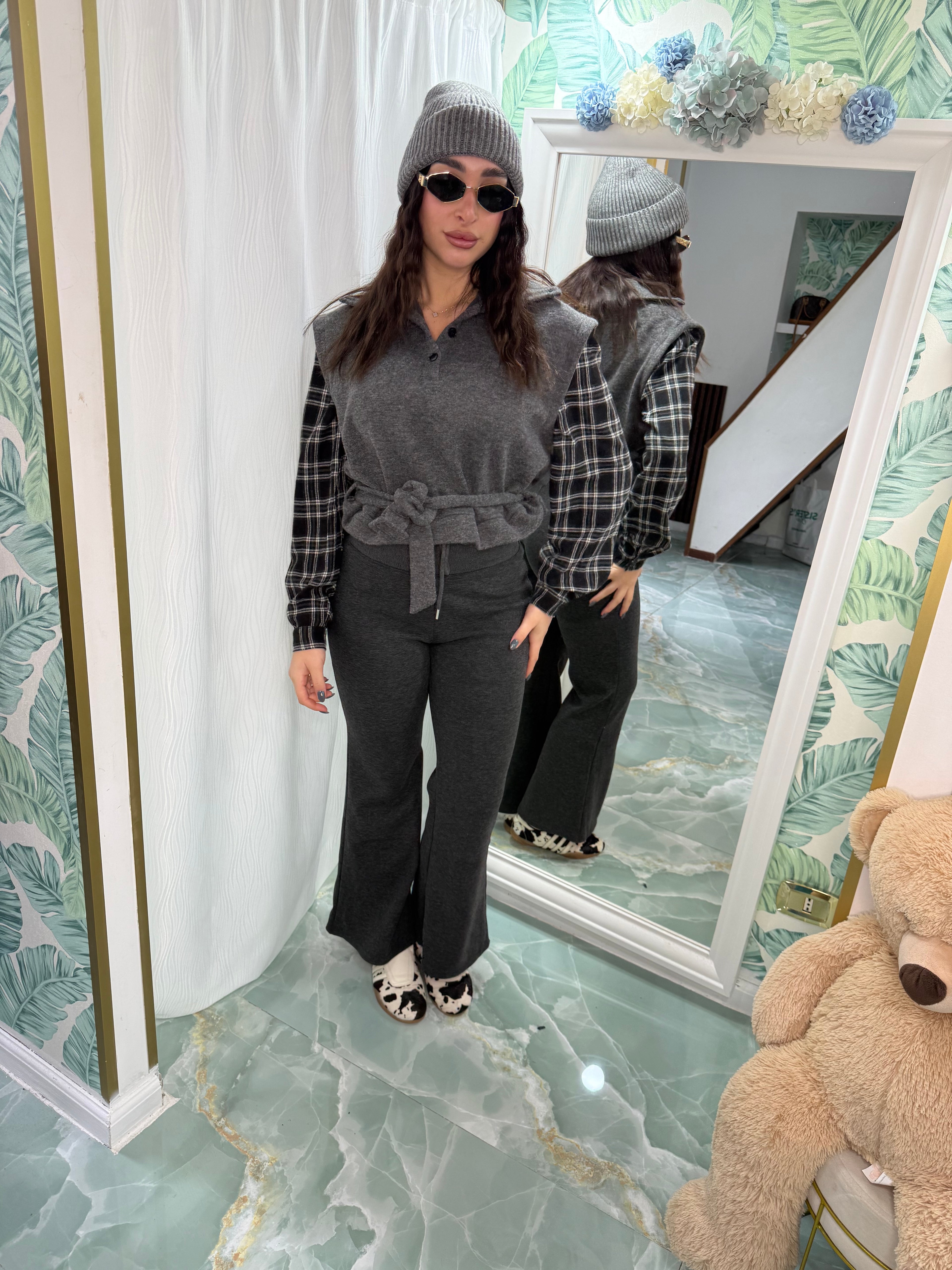 Maglioncino con camicia